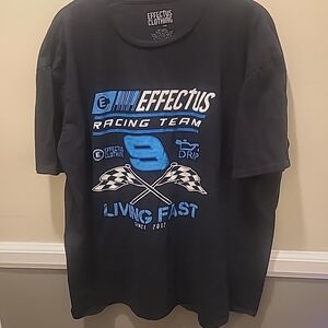 Effectus Clothing Mens 2xl Tshirt 100%cotton Effectus Racing Team Made In Usa